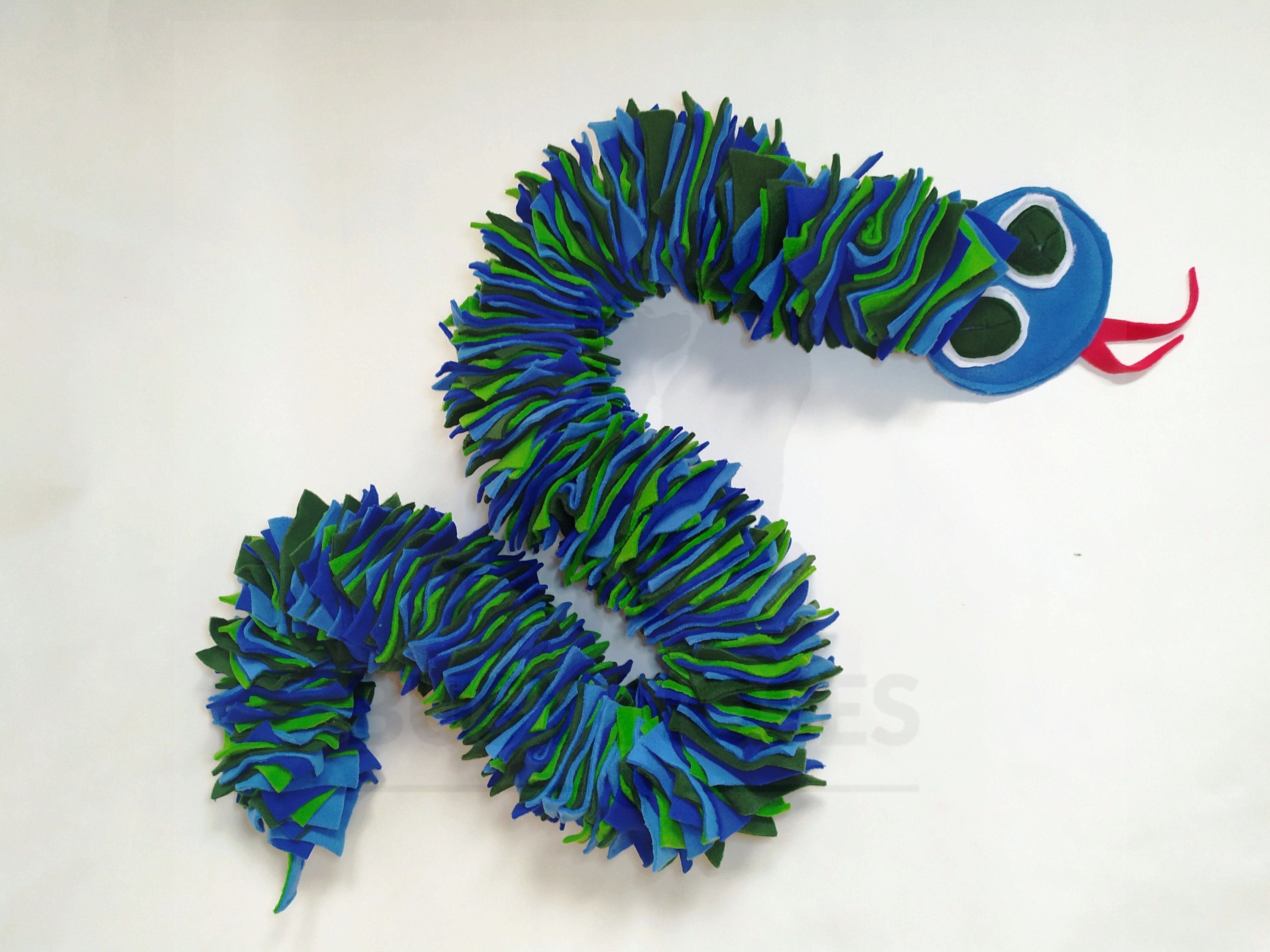 The Super Long Snuffle Snake 70 Snuffle Puzzle for Etsy UK