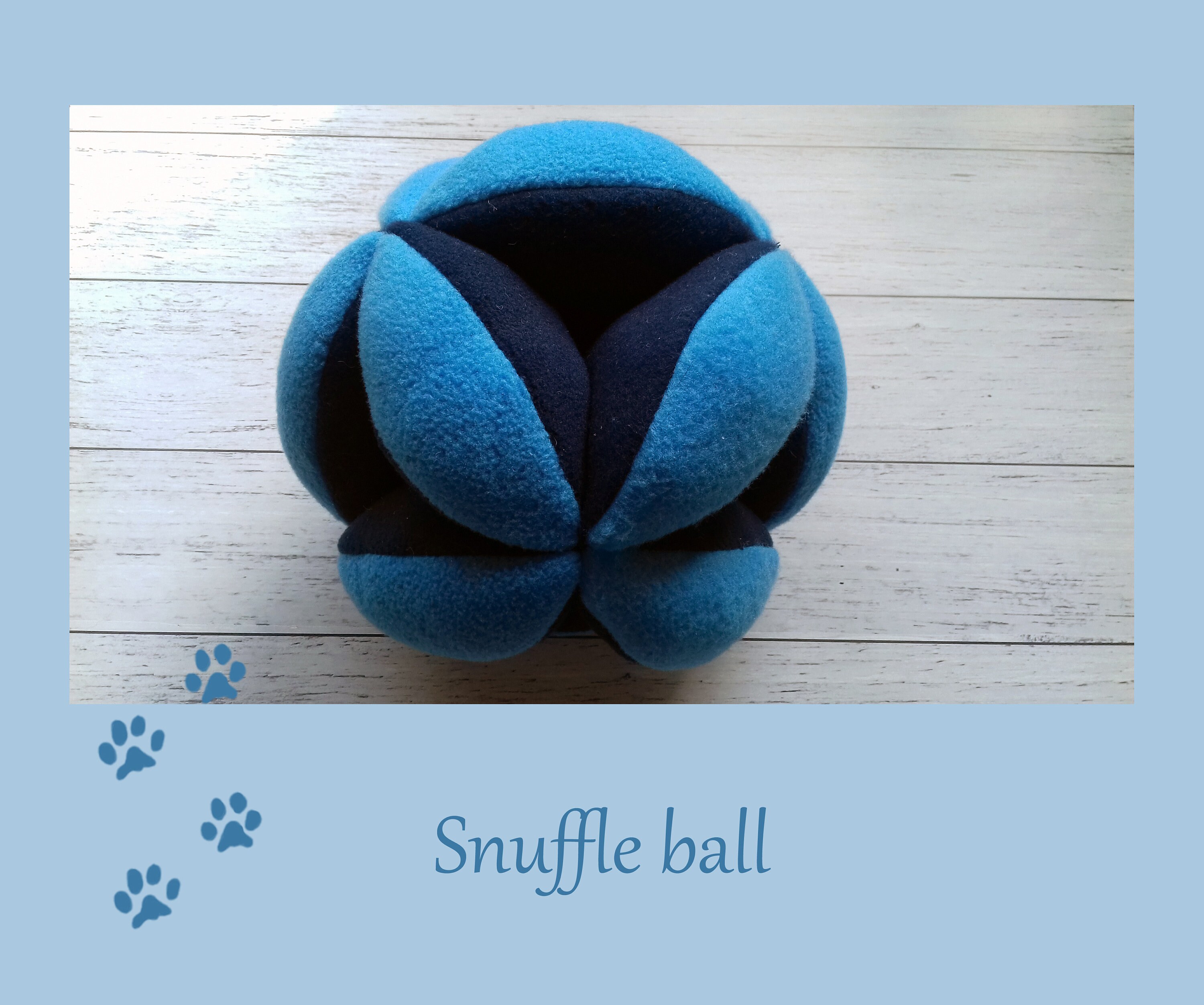Snuffle ball brainwork toy for dogs Etsy