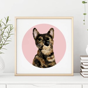 Custom Pet Gift, Dog Mum, Dog Sympathy, Custom Dog Portrait Digital, Dog Gift For Him, Custom Pet Portrait, Custom Pet Art, Loss Of Pet image 6