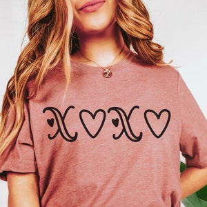 Hugs and Kisses SVG PNG, Xoxo Cricut Svg, Herz Png, Valentinstag Vektor, Love Cut File, Valentinstag Svg, Hello Valentine, Cute Svg
