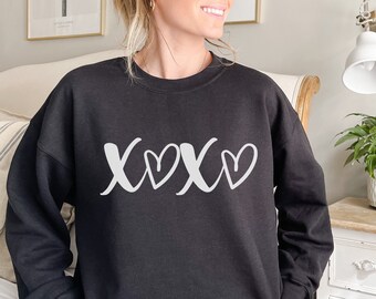 Hugs and Kisses SVG PNG PDF, Xoxo Svg, Heart Svg, Valentines Day Svg, Love Svg, Valentine Shirt Svg, Hello Valentine Shirt, Valentine's Svg