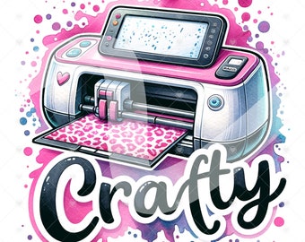 Crafting Machine PNG Clipart, Crafter Design (Digital Download)