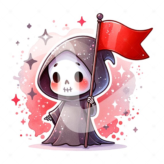 Walking Red Flag PNG, Snarky Skeleton Sublimation Clipart, Sarcastic Png, Funny Grim Reaper DTF Transfer Design, Skeleton Shirt, Tshirt, Mug