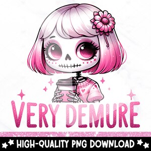 Very Demure PNG, Very Mindful Very Cutesy Clipart, Trendy Funny Design for Graphic Tees, Sublimation Design, Viral Tiktok Trend Tshirt