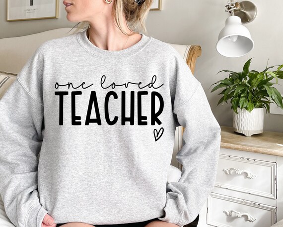 One Loved Teacher SVG PNG, Best Teacher Svg, Teacher Appreciation Day Svg, Teacher Life, Favorite Teacher Svg, Teacher Quote Cricut Svg