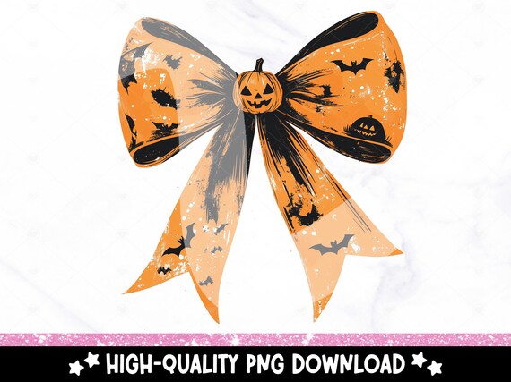 Halloween Toile Coquette Bow PNG, Spooky Season Ribbon Clipart, Trendy Toile De Jouy Sublimation Design, Toile DTF Transfer, Girly Aesthetic
