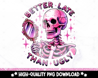 Funny Skeleton PNG: Sarcastic Snarky Clipart (Digital Download)