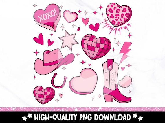 Retro Cowboy Valentine PNG, Valentine Cowgirl Western PNG, Heart Love Clipart, Trendy Valentine Shirt PNG, Sublimation Design, Dtf Transfer