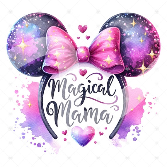 Cute Mouse Ears Clipart, Mouse Ears Png, Vacation Mom Shirt Png, Shirt Sublimation Design, Digital Download, Glass Jar Png, Tshirt Design