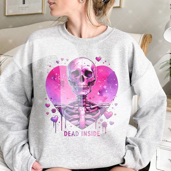 Anti-Valentine's Clipart, Shirt Sublimation Design, Digital Download, PNG Instant DIGITAL ONLY, Tshirt Design, Glass Jar File, Dead Inside