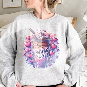 Pink Valentines Cute Coffee Clipart, Shirt Sublimation Design, Digital Download, PNG Instant DIGITAL ONLY, Glass Jar Png, Tshirt Design