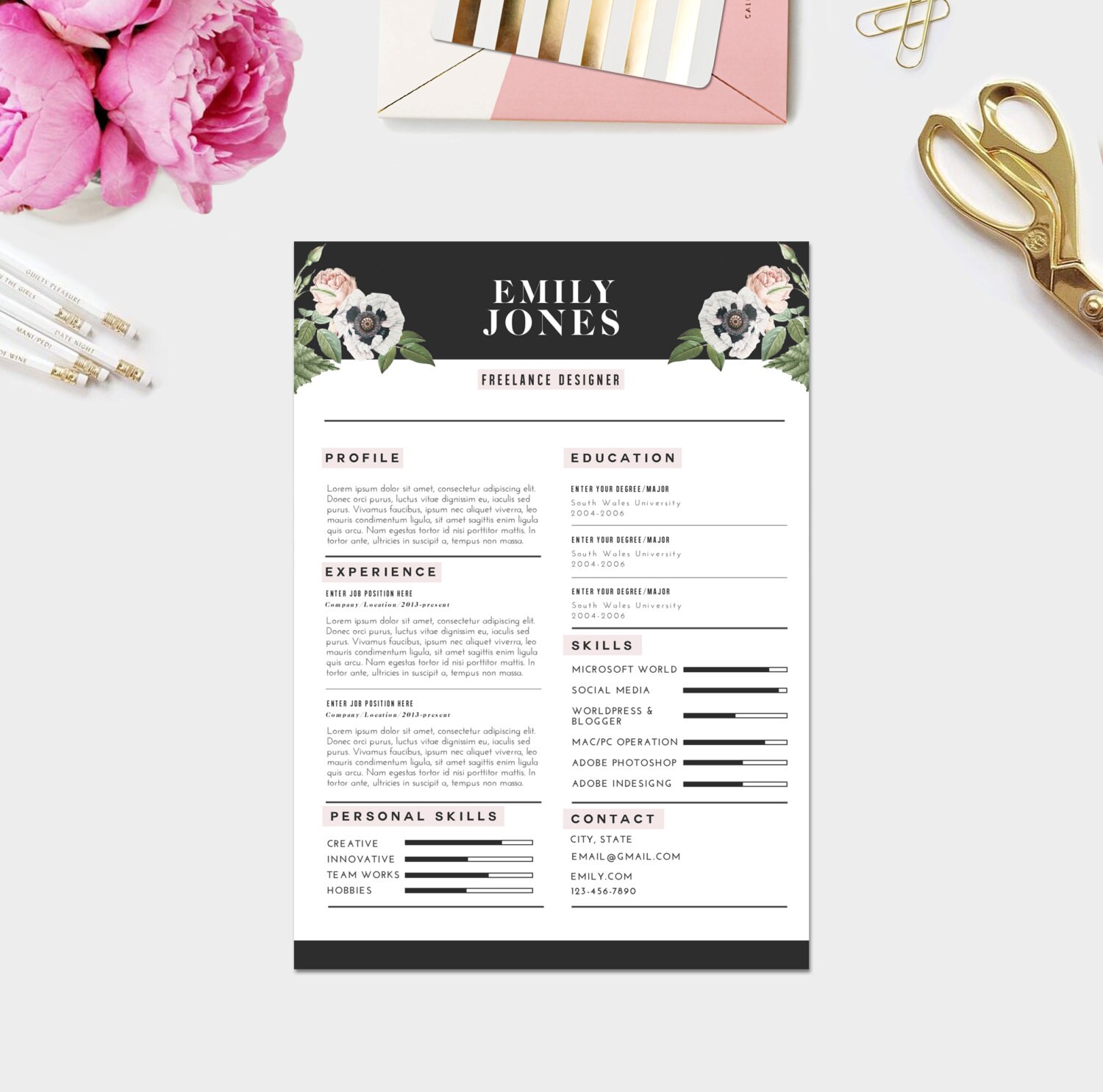 lettre accompagnement cv
