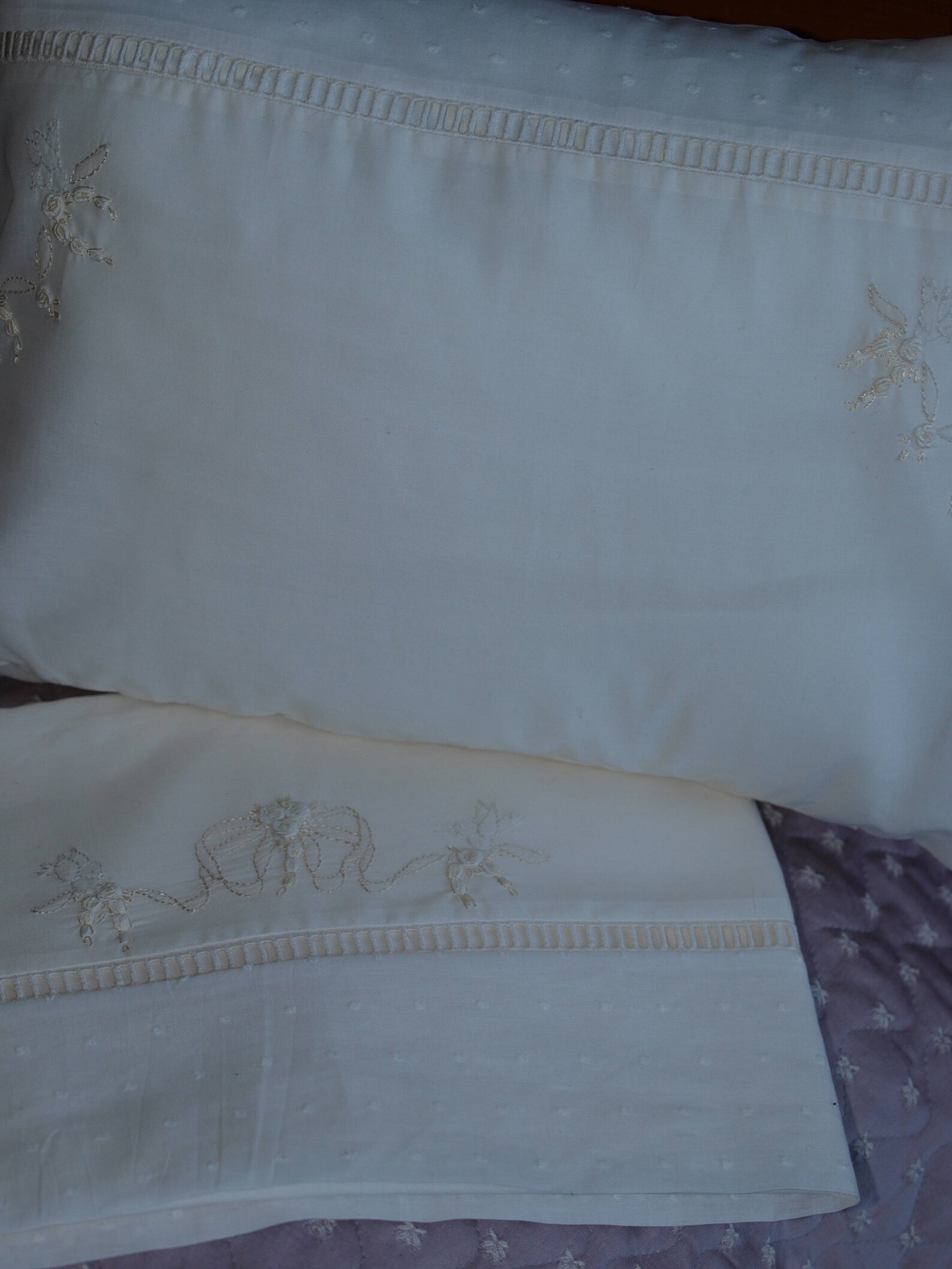 Beautiful Hand Made Hand Embroidered Baby Sheet Set Etsy