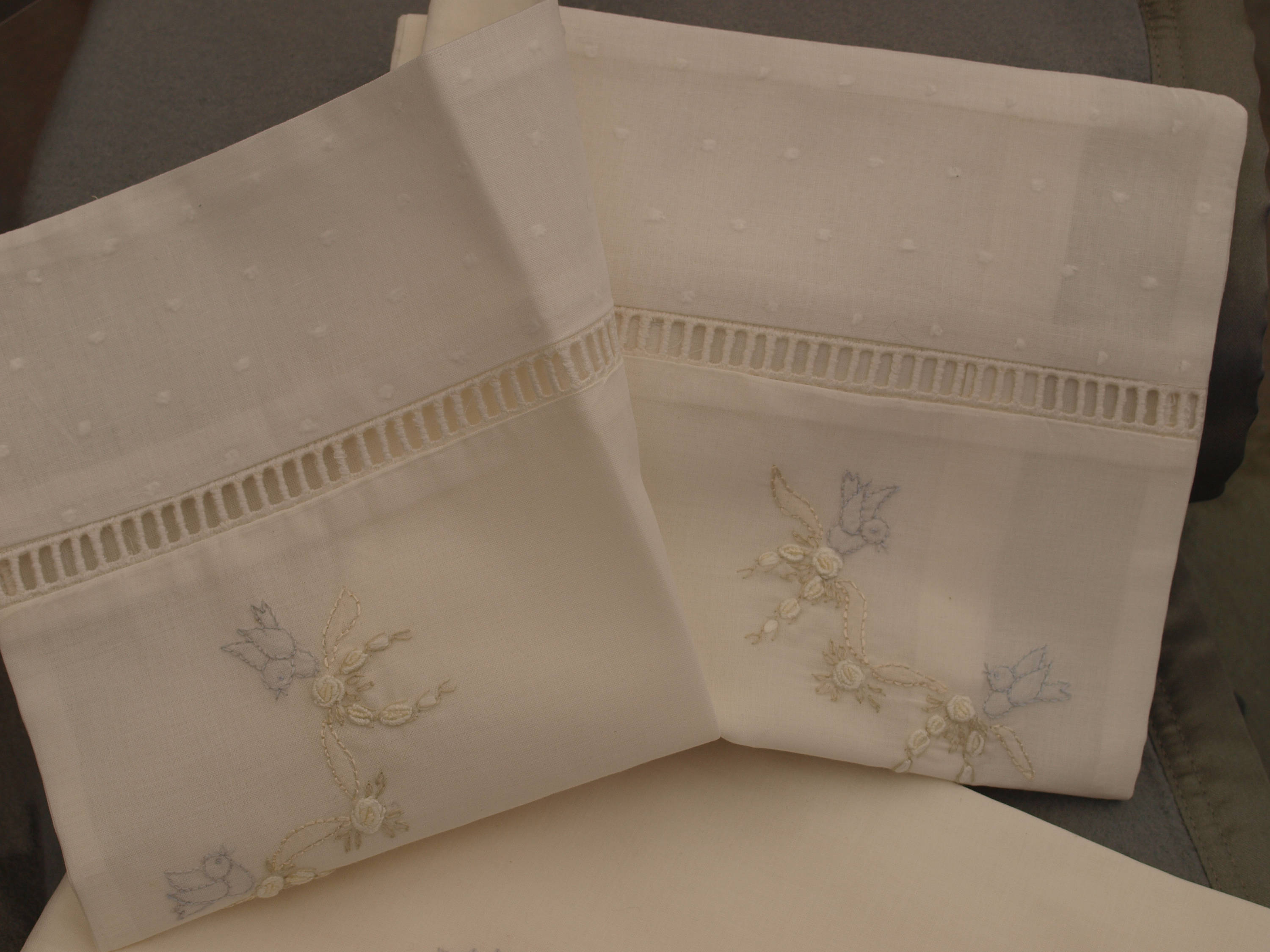 Beautiful Hand Made Hand Embroidered Baby Sheet Set Etsy