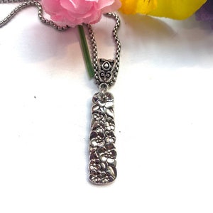 Handmade Silverware Necklace, 1970 Love Precious Flower, Vintage Spoon Jewelry | Spoon Pendant |  spoon pendant| eco friendly, upcycled