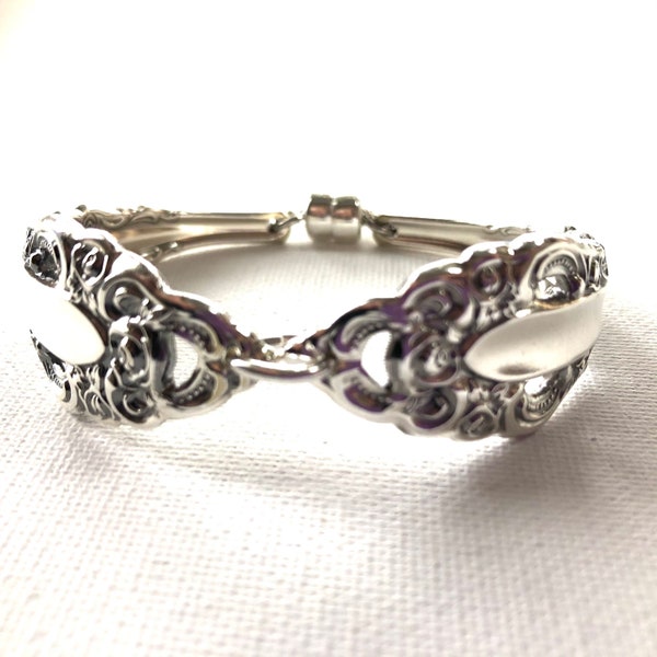 Sterling Silver Spoon Bracelet Etsy