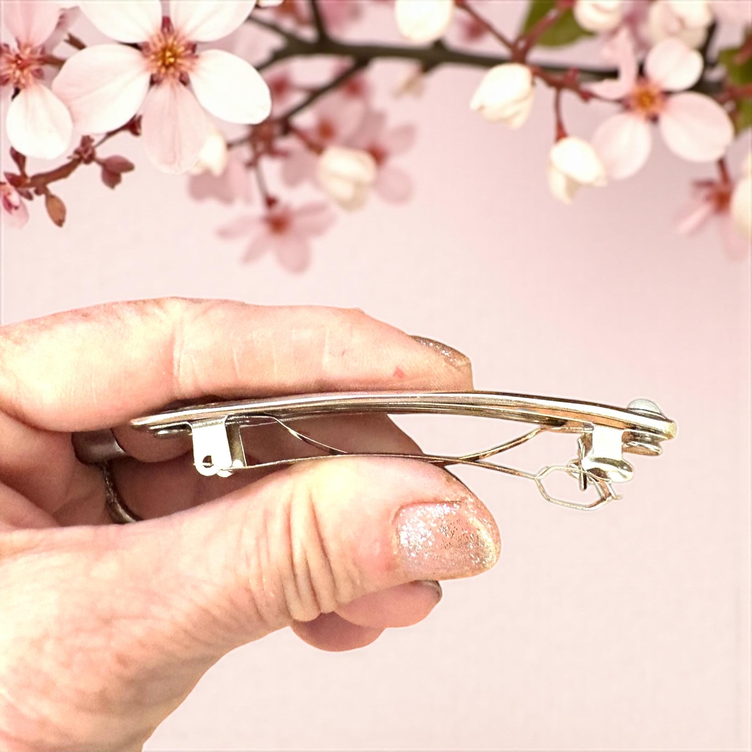 Vintage Spoon Hair Barrette: Handmade Silverware Barrette  display picture 1
