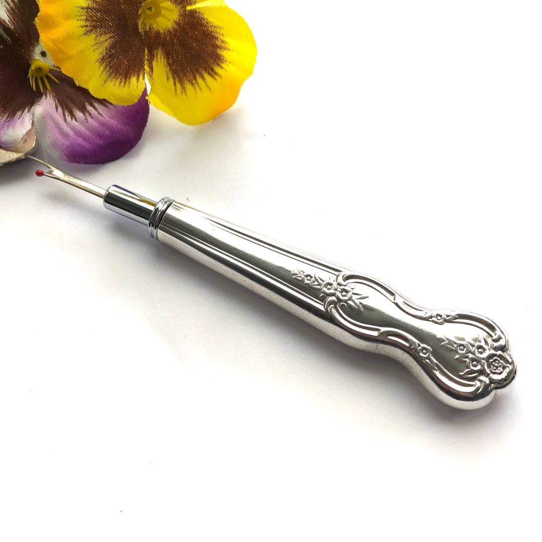 Seam Ripper, Silverware Seam Ripper, Gift for Sewer, Vintage Seam