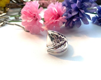 Size 6 spoon ring, silverware ring, spoon jewelry, spoon  ring, silverware ring, silver ring, spoon jewelry, flatware ring,