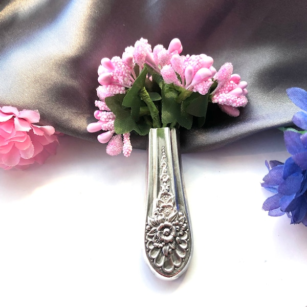 Jubilee Bud Vase, Refrigerator Bud Vase, Gift for Mom, Bud Vase, Magnetic Vase, Knife Handle Vase,Teacher gift, Mothers Day flower gift vase