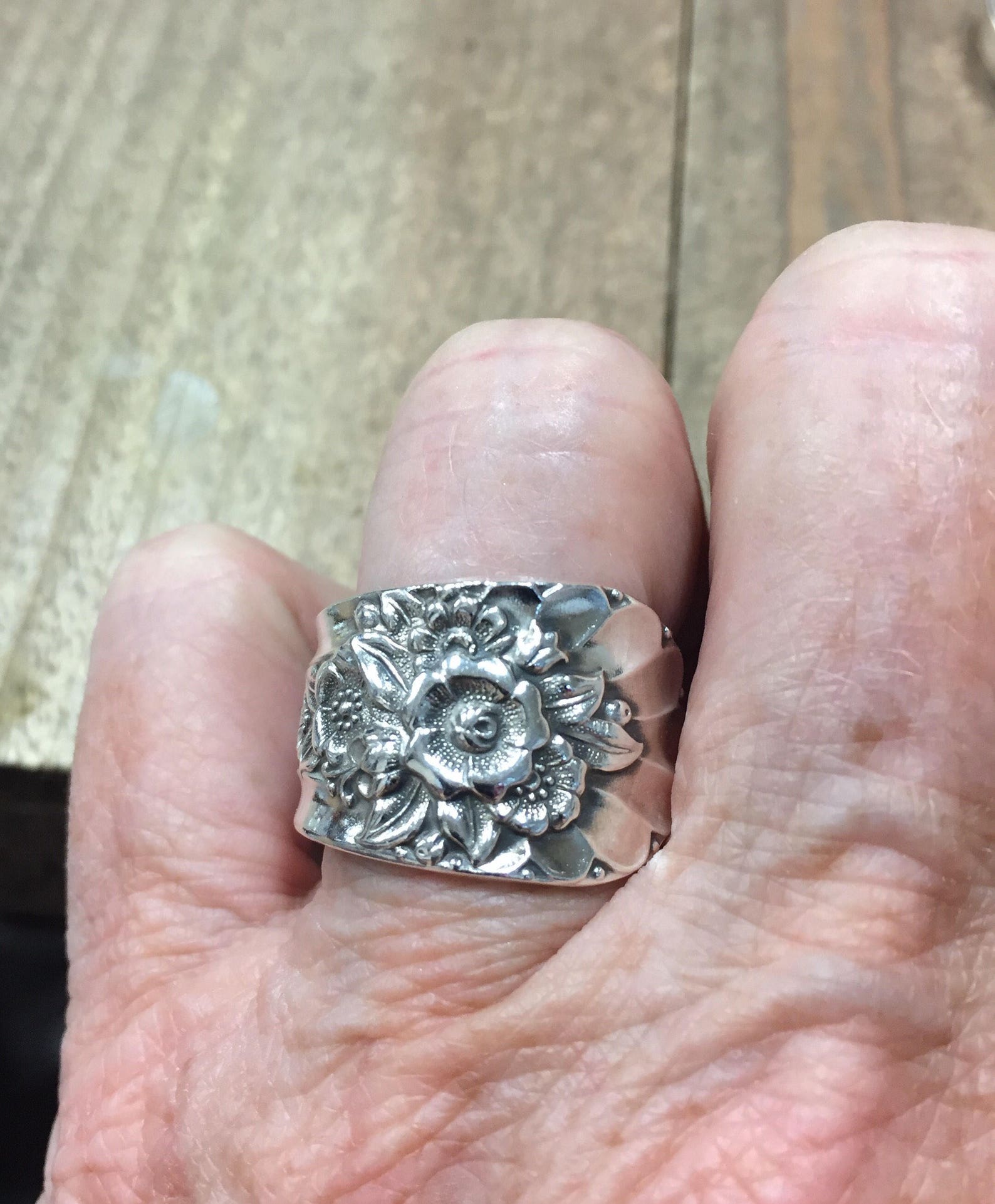 Spoon Ring Jubilee Silverware Ring Spoon Jewelry Jubilee Etsy