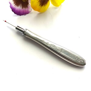 Seam ripper, silverware seam ripper, gift for sewer, vintage seam ripper, quilters gift, seamstress gift, unique seam ripper, Grosvenor