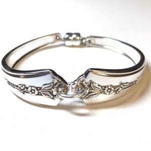 Spoon Bracelet, Spring garden bracelet,Spring Garden, silverware bracelet,silverware jewelry,silverware bracelet,1936 bracelet,Spring Garden