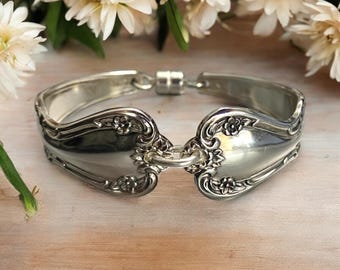 デイブレイク スプーンブレスレット | ハンドメイドシルバージュエリー