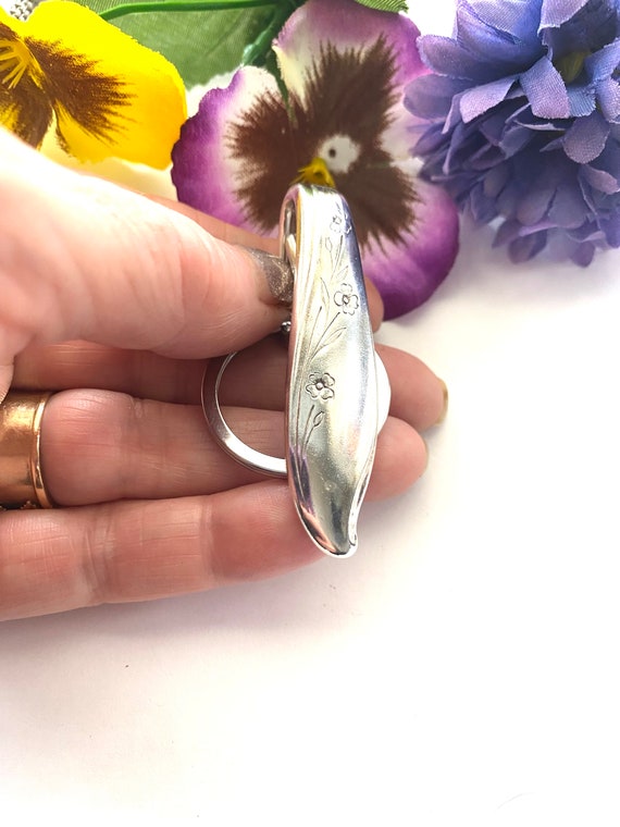 Silverware Purse Hook Keychain Spoon Handle Keychain Purse Hook Key Fob Key Finder. Key Chain Finder Eye Glass Hook Pocket Hook Etsy