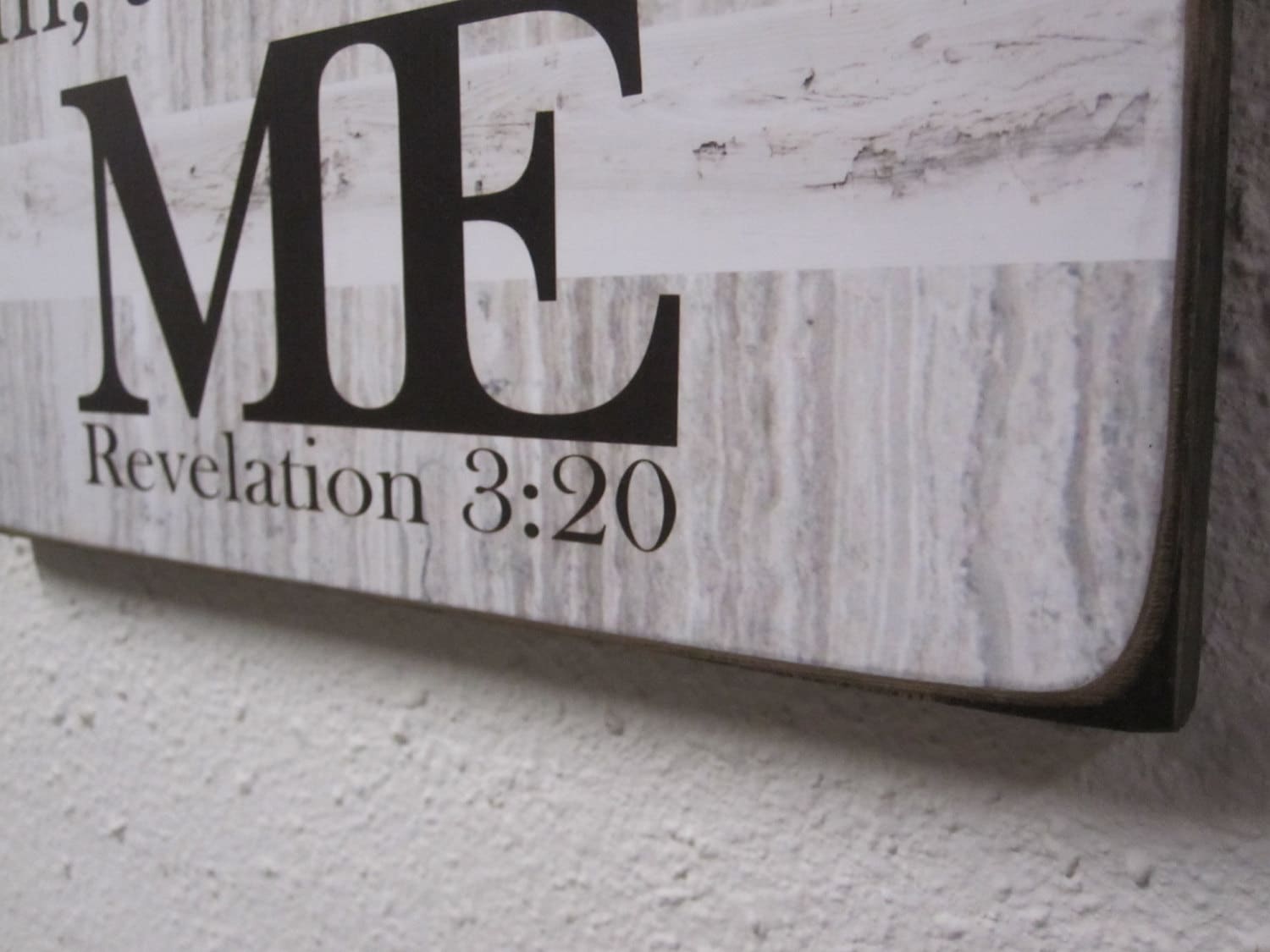 Behold Me Scripture Sign - Revelation 3:20, Bible Verse - Etsy