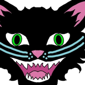 Happy Halloween Cat Tiff, jpg and PNG formats included 300 dpi digital download