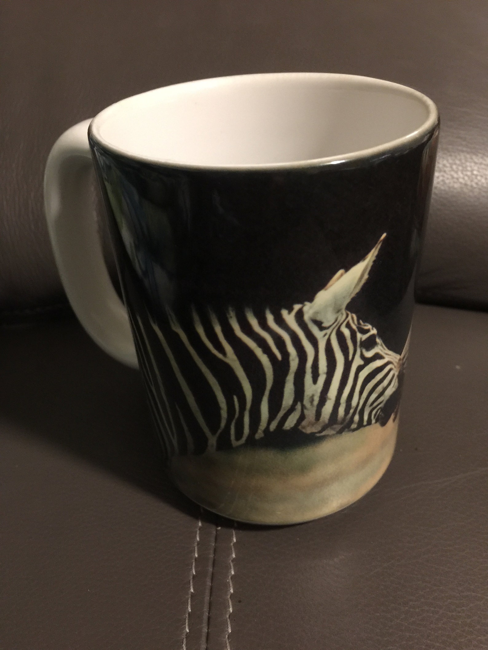 Zebra Coffee Cup zebra gift Etsy
