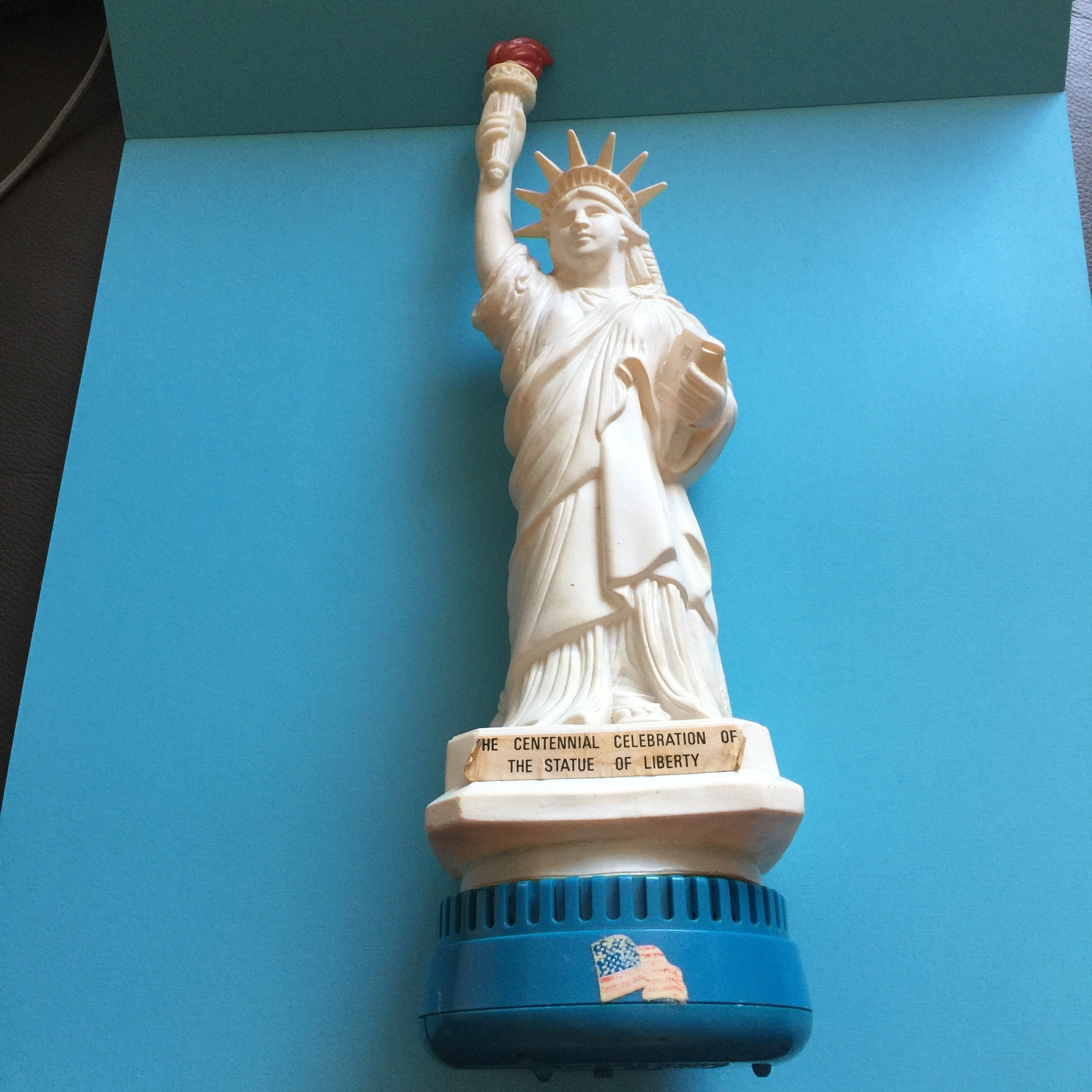 Vintage Statue of Liberty Figurine souvenir 1986 Worlds Fair Etsy