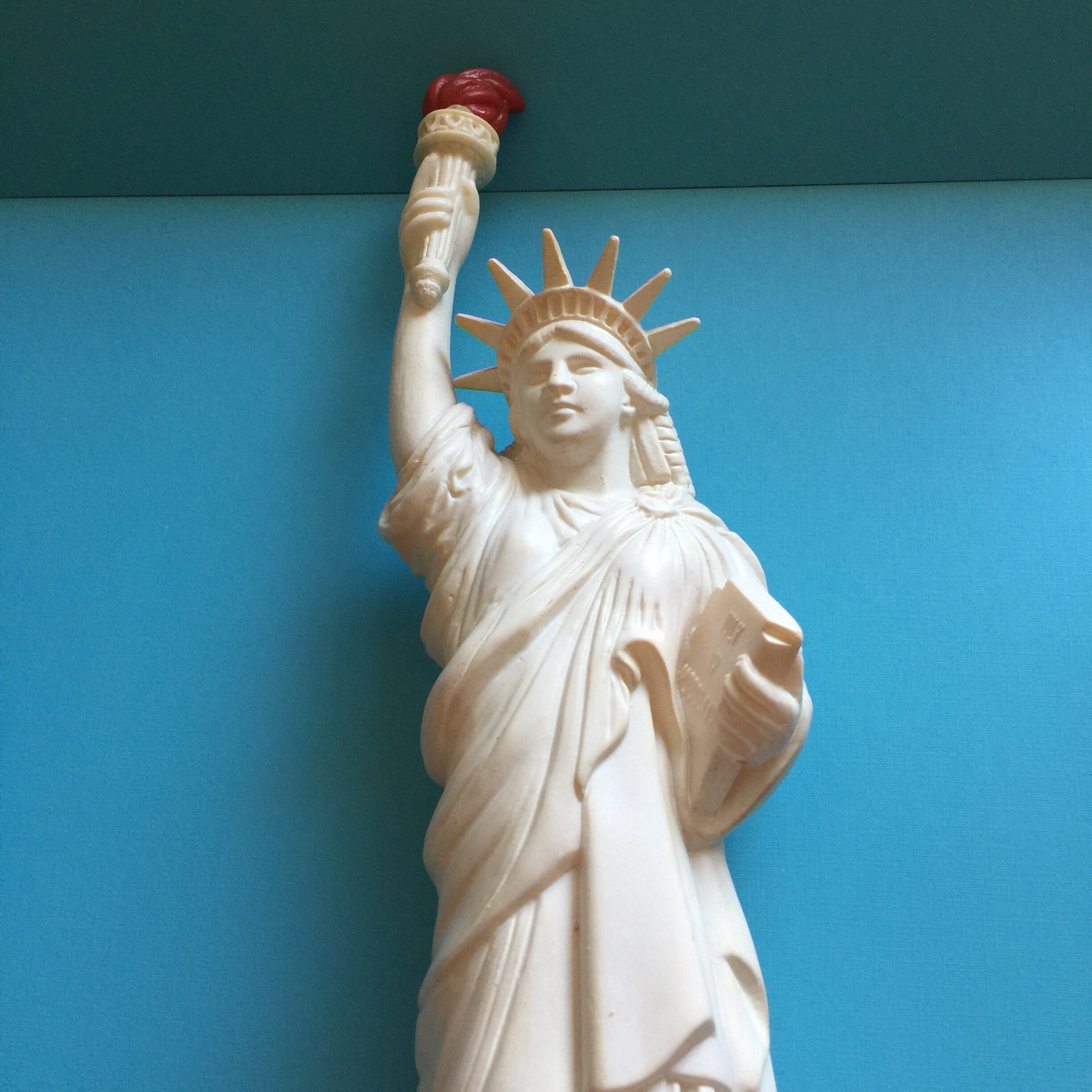 Vintage Statue of Liberty Figurine souvenir 1986 Worlds Fair Etsy