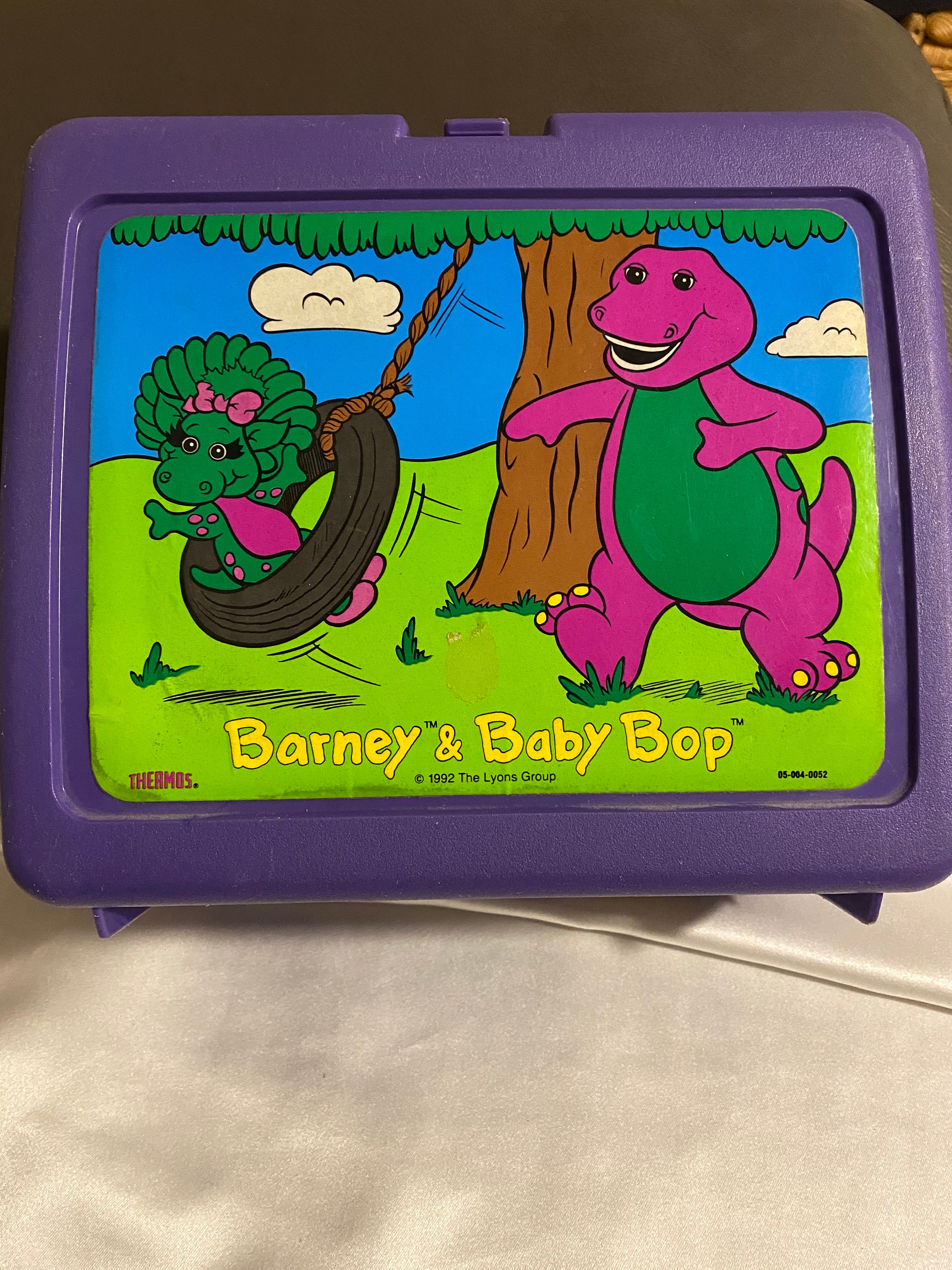 Barney Lunch Box - Etsy