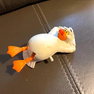Vintage The Little Mermaid Disney 1997 Wind Up Scuttle The Seagull Toy, 4&quot;