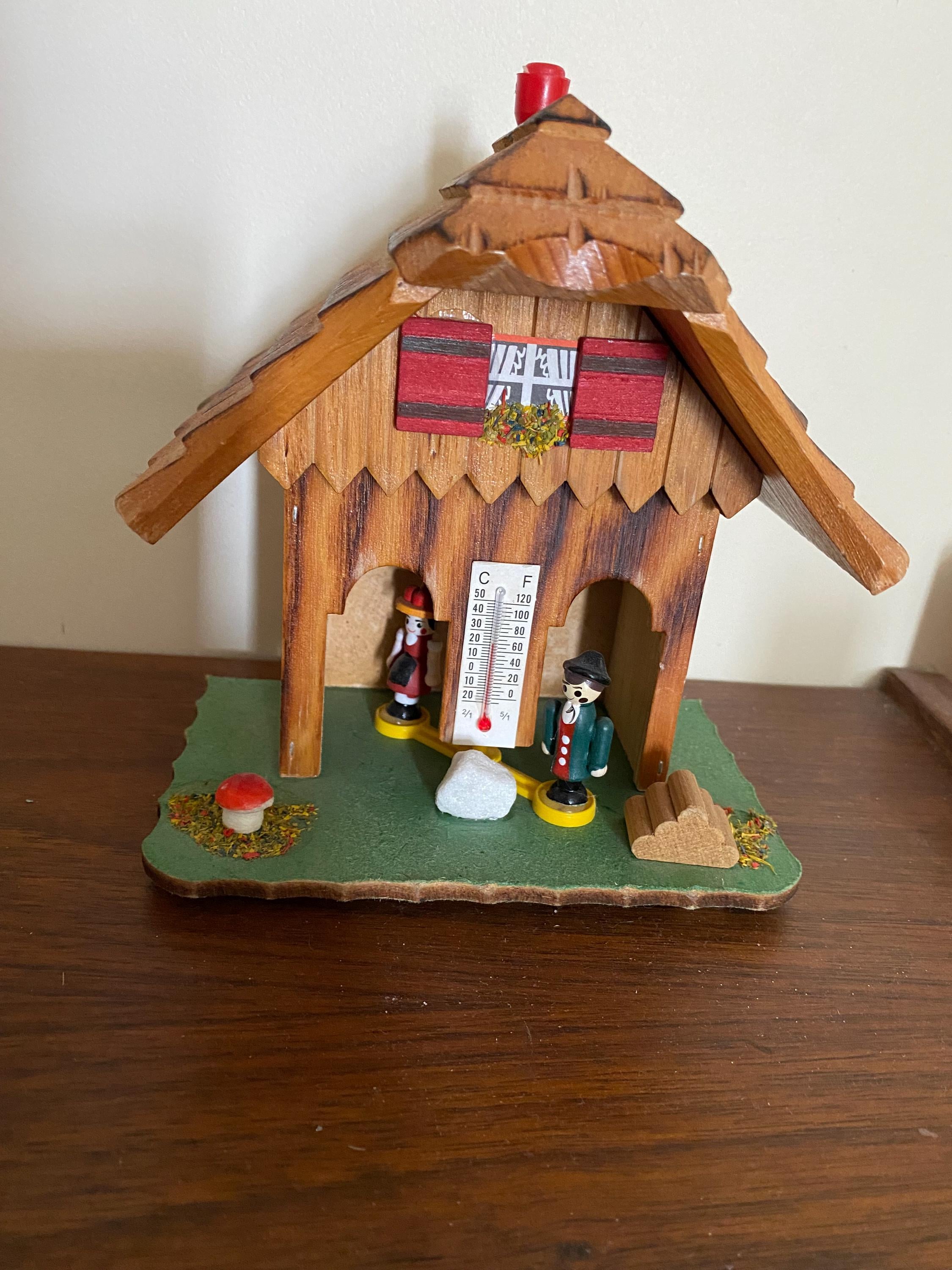 Weather House German Vintage - Etsy