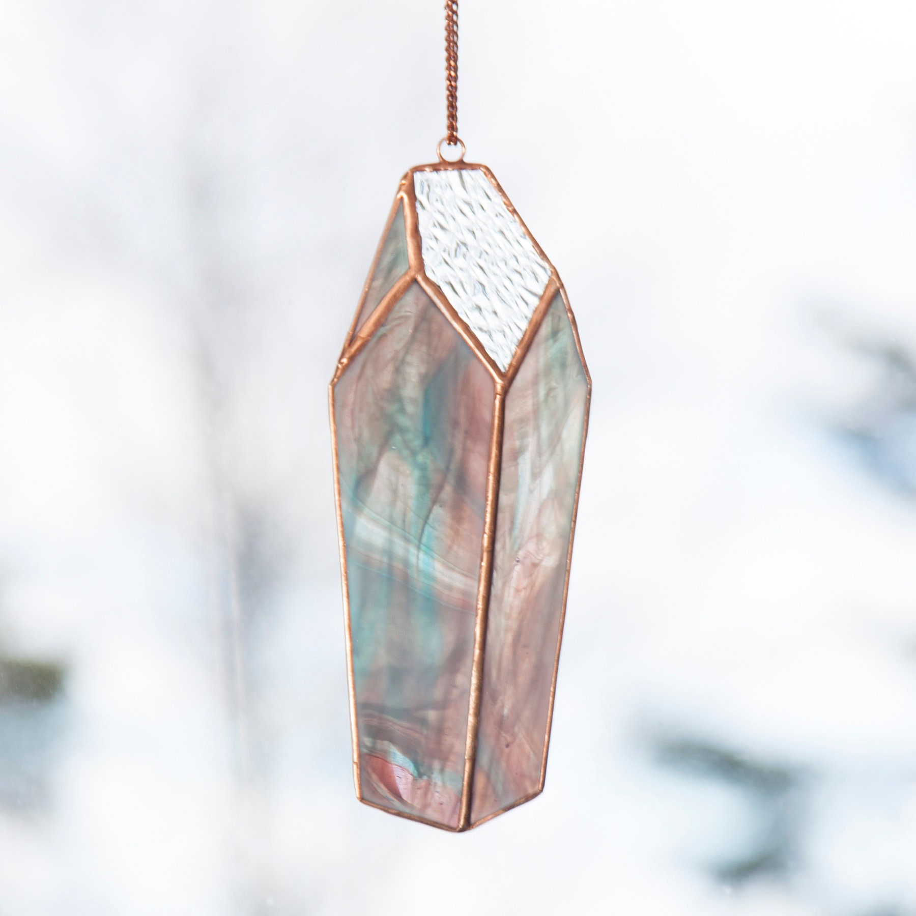 Prismatic Pyramids Crystal Suncatchers Etsy