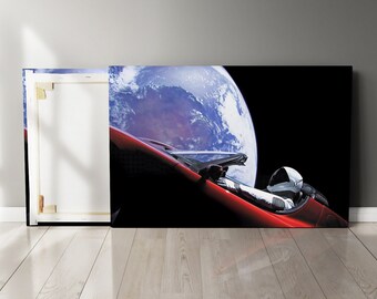 Items Similar To Dont Panic Spacex Starman Tesla Roadster