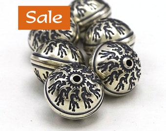 Sterling Silver Stamped Kokopelli Beads--12mm x 11mm--1 Pc. SALE | 44-KO12