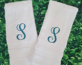 Monogrammed Towels