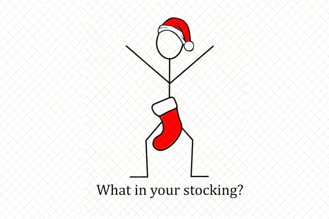 Whats In Your Stocking Santa Stockings Funny Humor Idea for Etsy