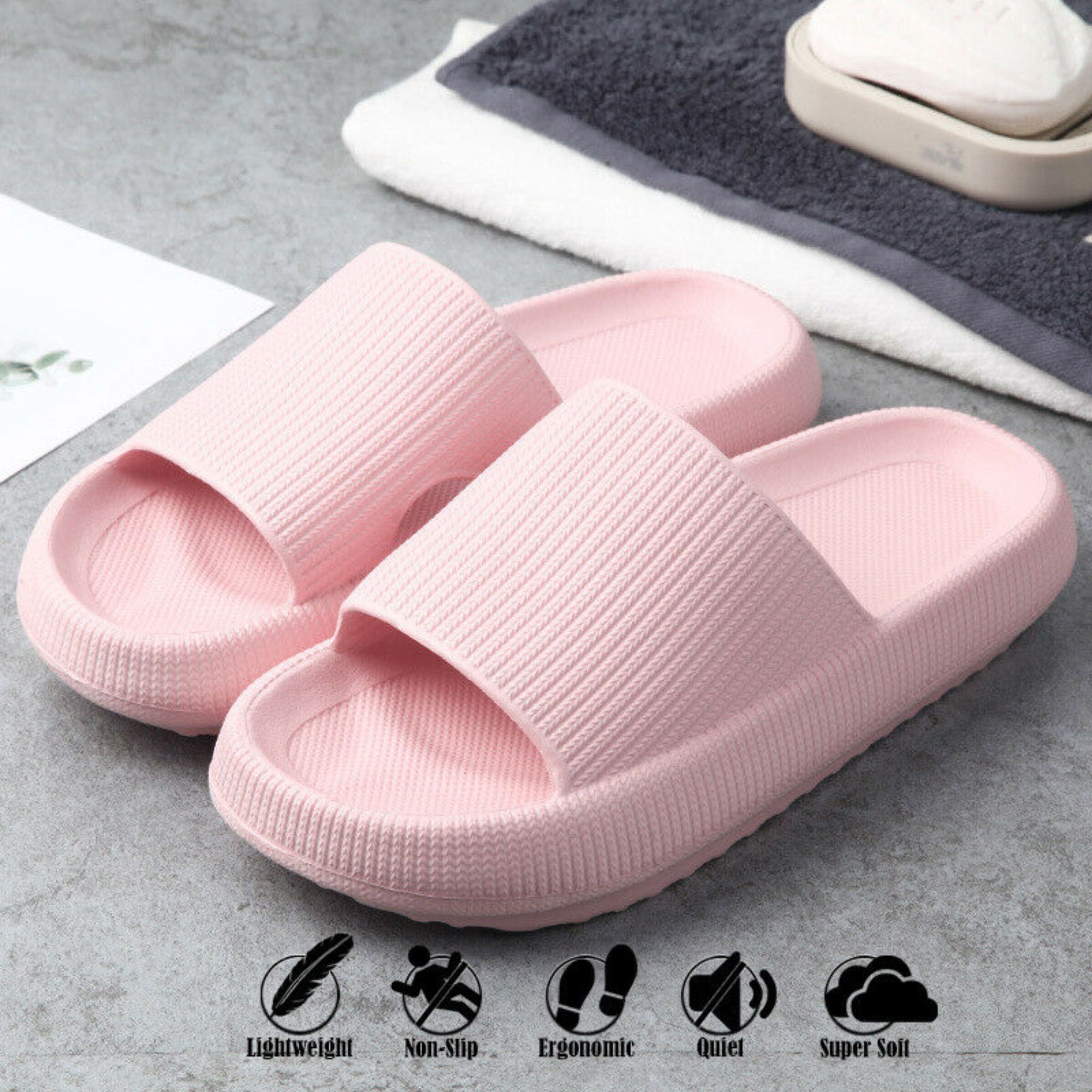 Bathroom Slippers - Etsy