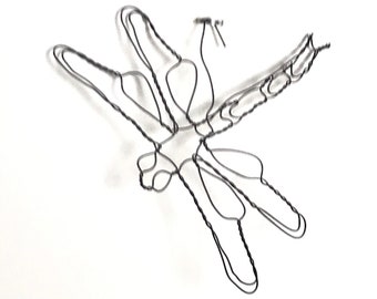 Small 3" Dragonfly Wire Sculpture by Eliazbeth Berrien