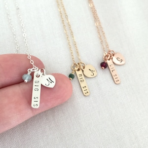 Sister bar necklaces 2025