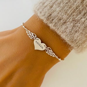 Mother of an angel cheap bracelet
