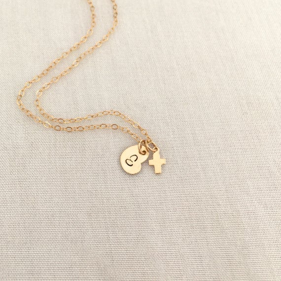 Baptism necklace hotsell for baby boy