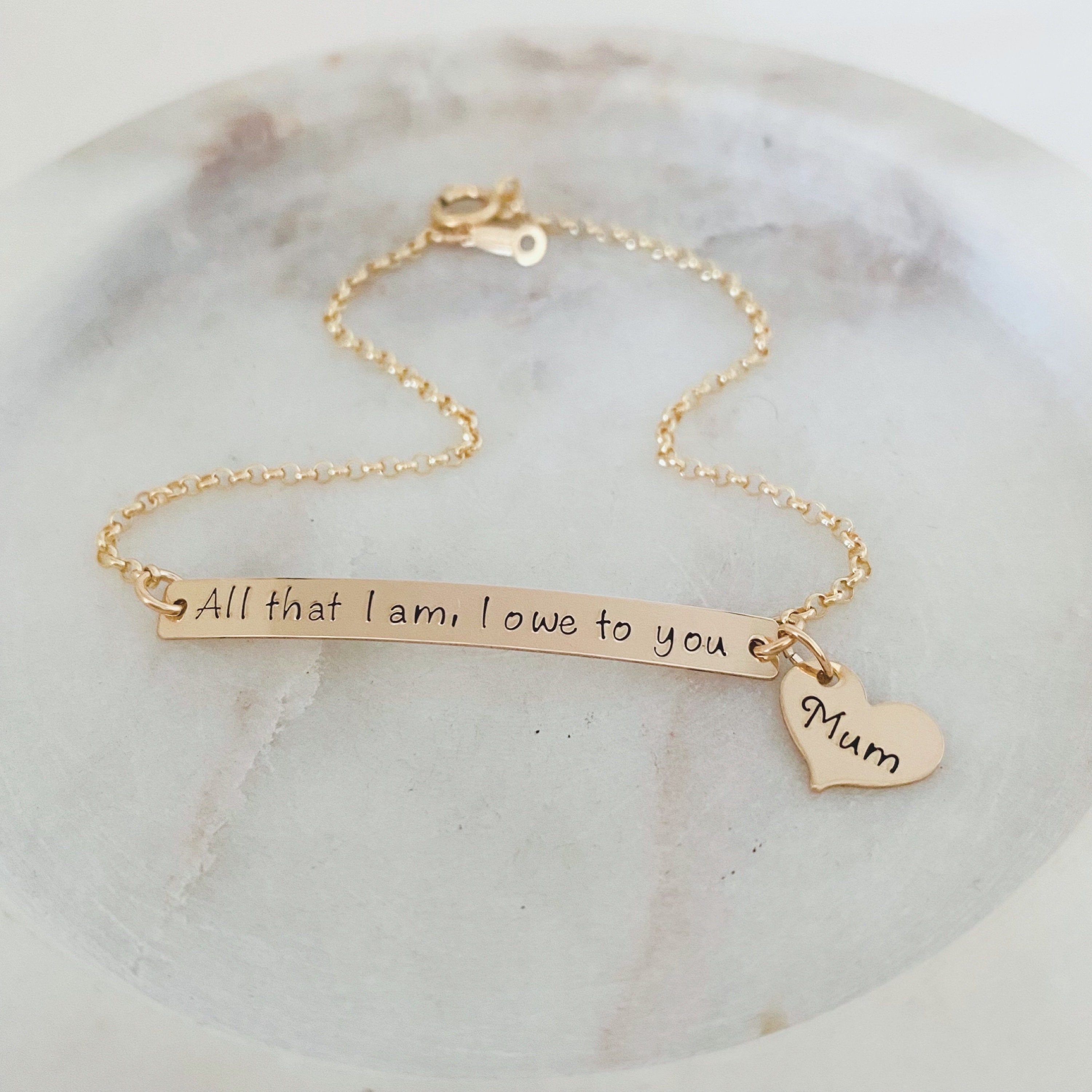 Bracciale Regalo Per Madre Della Sposa In Acciaio Inox Con Zirconie - Gioiello Doppia Catena - 4