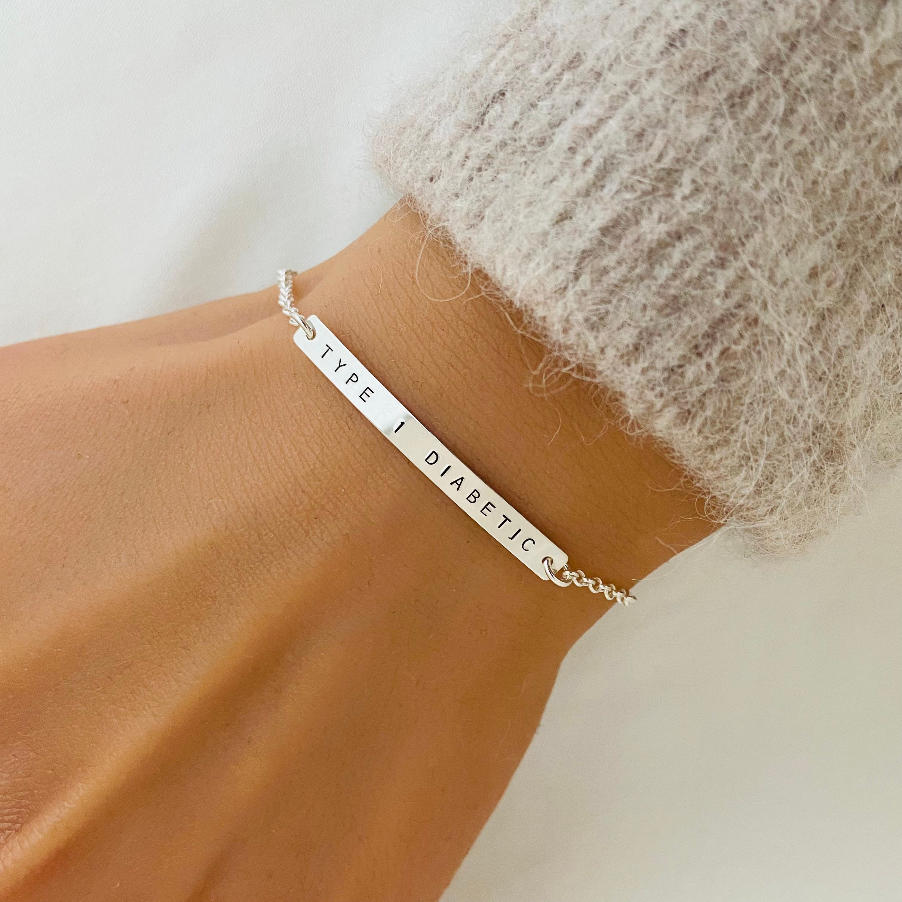 faillissement crisis markeerstift Type 1 diabetes armband Rose Gold medische ID armband - Etsy België faillissement crisis markeerstift Type 1 diabetes armband Rose Gold medische ID armband - Etsy België