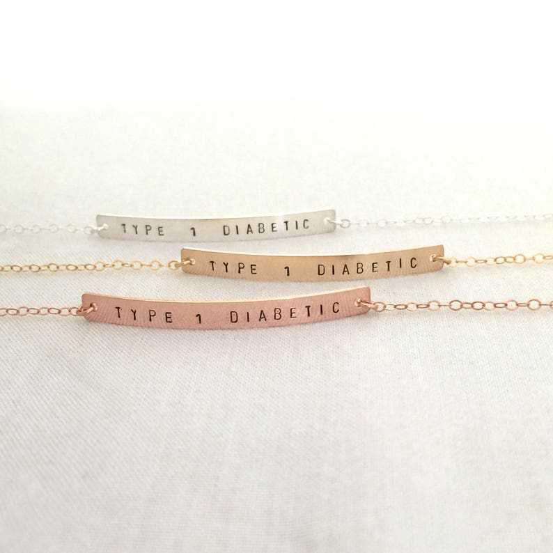 Type 1 Diabetes Bracelet, Rose Gold Medical ID Bracelet, Allergy Bracelet, Medical Alert, Dainty Medical ID for Her, Women Medical ID image 7